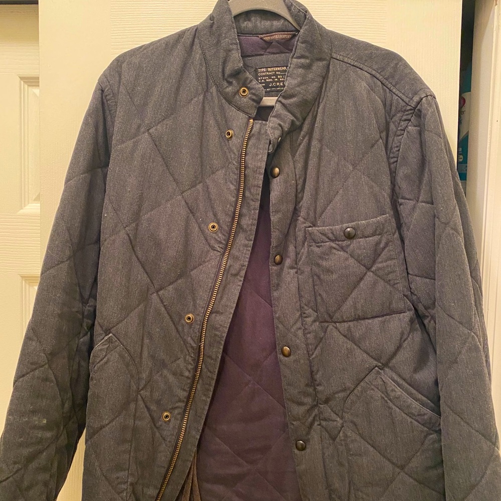 J Crew Sussex Quilted Jacket